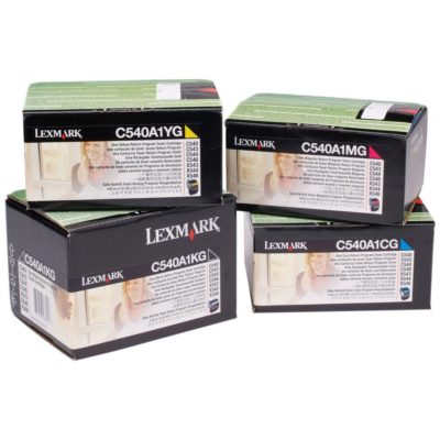 Lexmark C540A1KG Toner, Black Single Pack Lexmark C540A1KG Toner, Black Single Pack